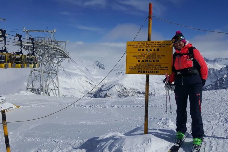 Fantastic snow conditions in La Grave
