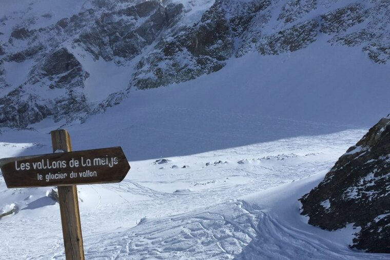 Fantastic snow conditions in La Grave