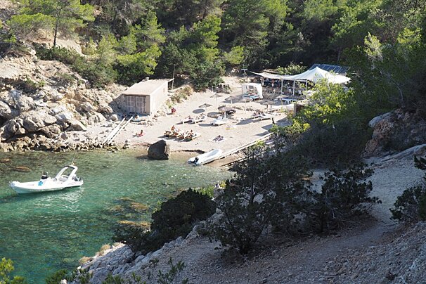 Calo des Moltons and Cala des Bosc Beaches, San Miguel