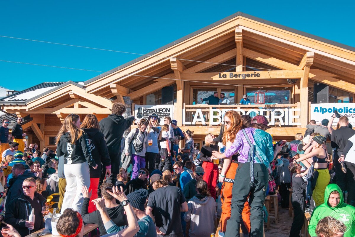 La Bergerie Restaurant, Plagne Village exterior