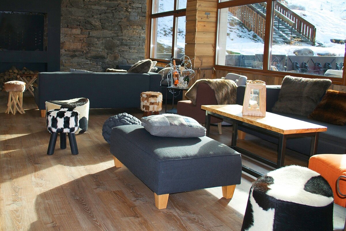 La-Haut Restaurant, Les Menuires interior