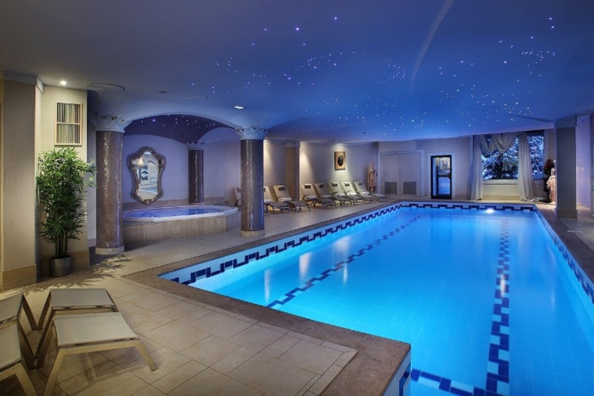 Le Lana Clarins Spa, Courchevel 1850 pool