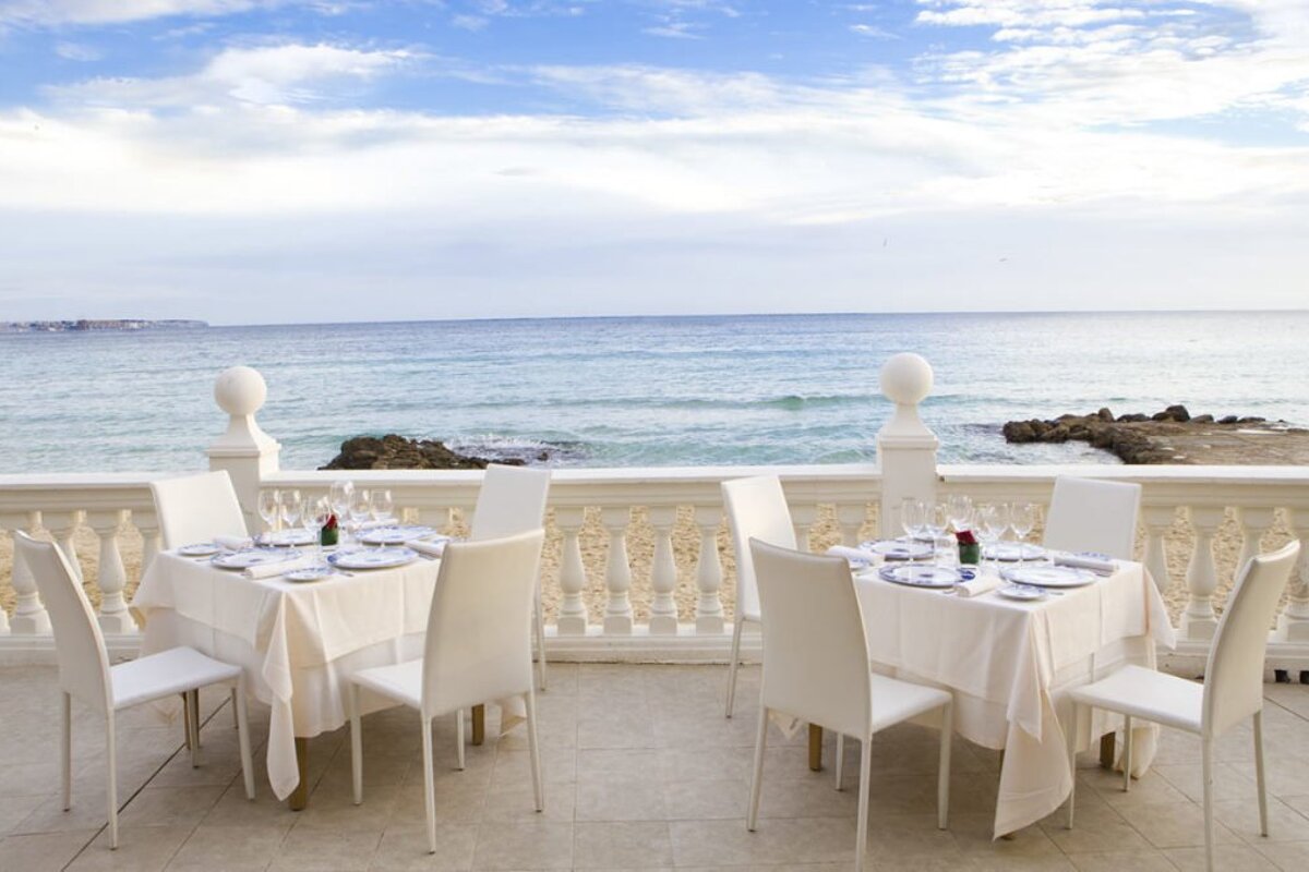 A Popa Restaurant, Cala Major (Beach Resort) restaurant terrasse
