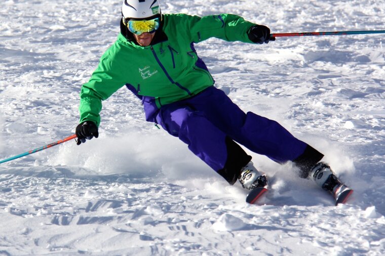 Avoriaz on-piste skiing