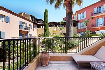 Byblos Hotel, Saint Tropez balcony