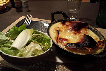 Le Boccalatte Restaurant, Chamonix style of cuisine