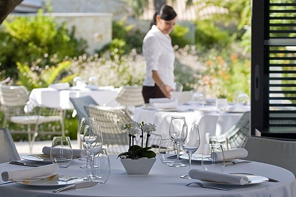 Colette Restaurant, Saint Tropez restaurant terrasse