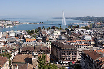 the jet d'eau in geneva