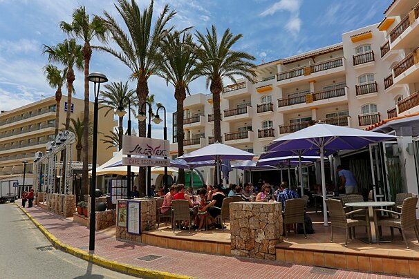 Es Canar street ibiza