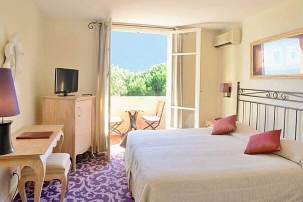 Hostellerie Le Baou Hotel, Ramatuelle double bedroom