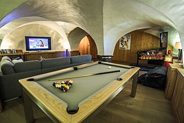 La Ferme de mon Grand-Pere Chalet, Meribel Centre games room
