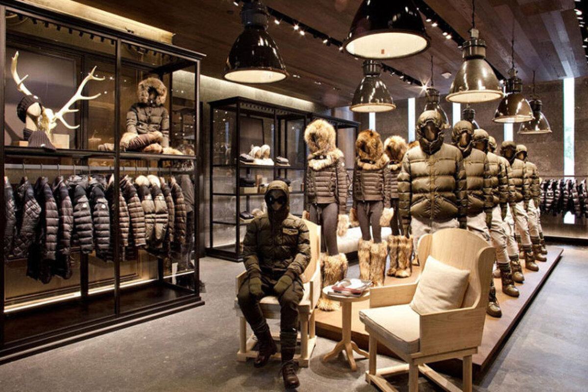 Moncler Boutique, Courchevel shop interior