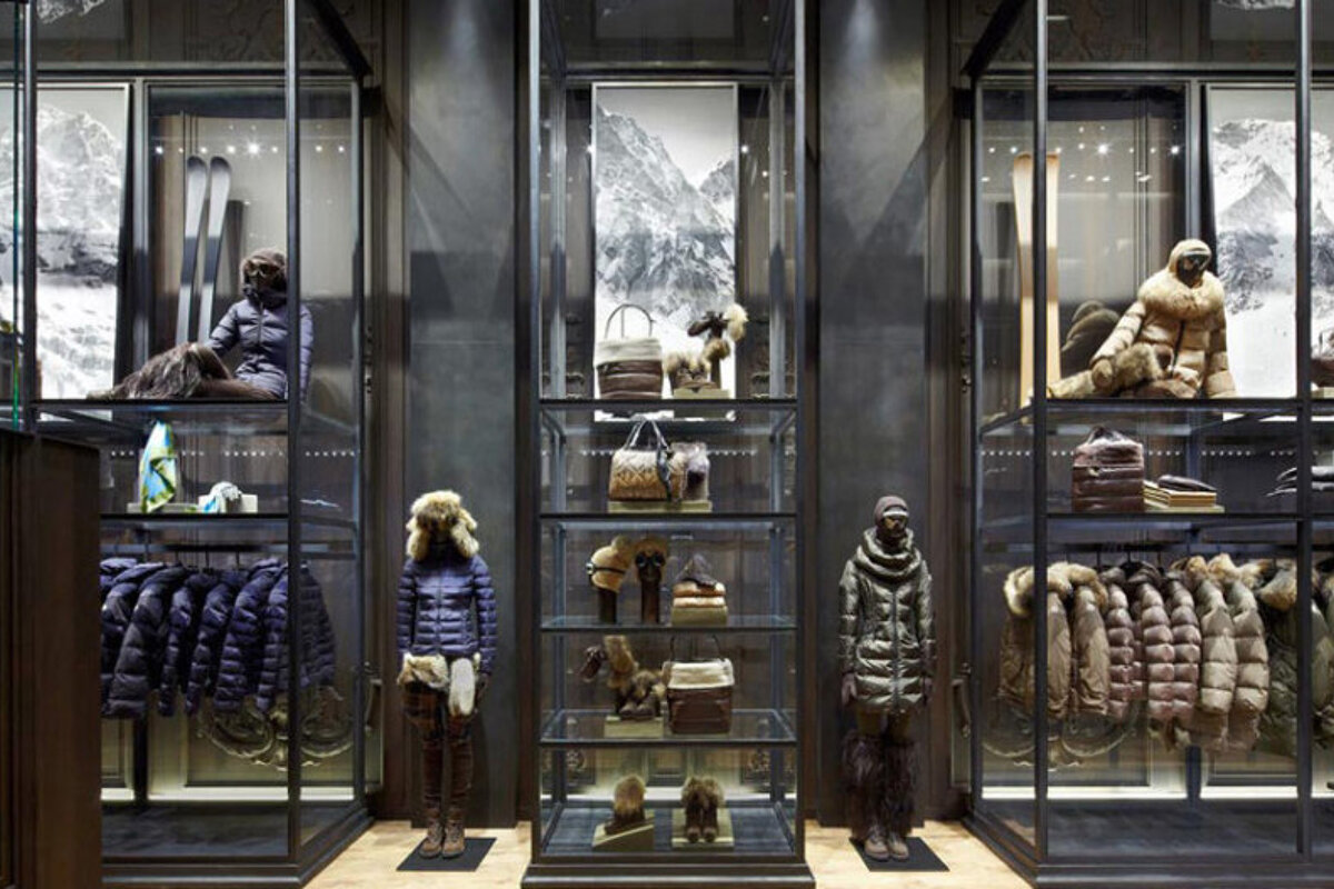 Moncler Boutique, Courchevel shop interior