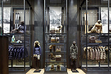 Moncler Boutique, Courchevel shop interior