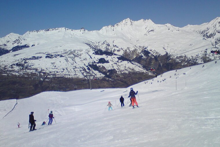 The halcyon days of spring in Les Arcs