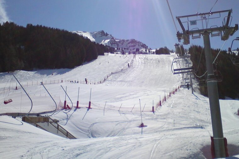 The halcyon days of spring in Les Arcs