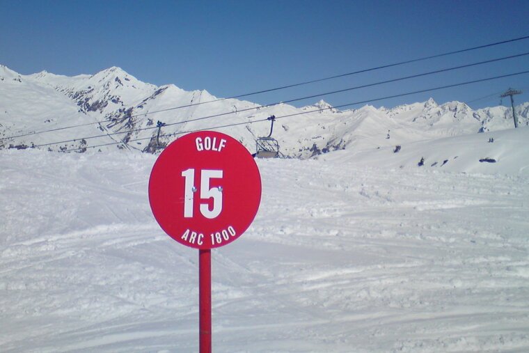 The halcyon days of spring in Les Arcs