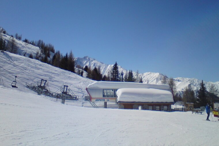 The halcyon days of spring in Les Arcs