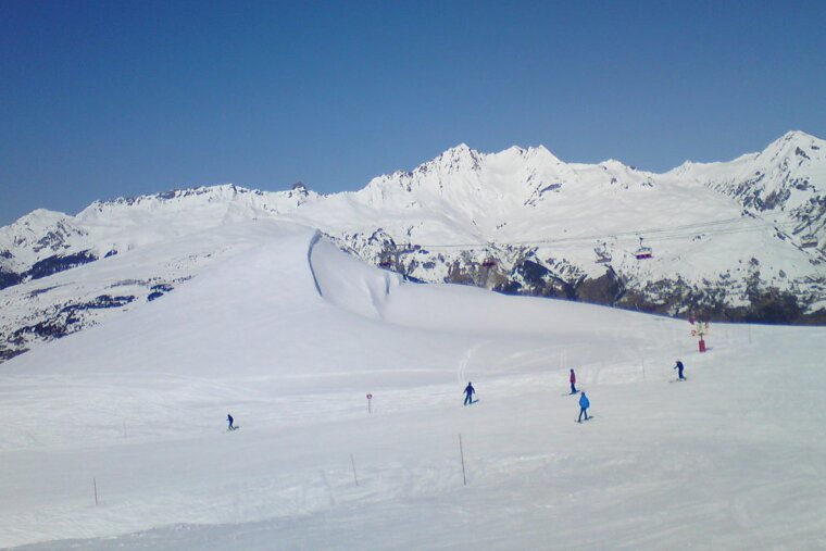 The halcyon days of spring in Les Arcs