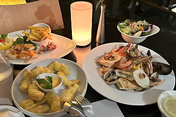 Dishes at Stay restaurant in Pollensa