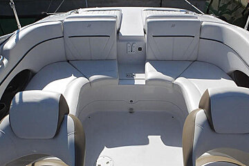 6 Person Motor Boat, Golfe-Juan stern