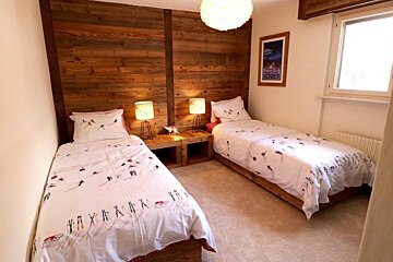 Athenee 21 Apartment, Verbier - Centre twin room
