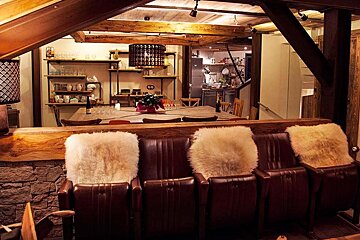 Benjamin Chalet, Courchevel Village 1550 lounge