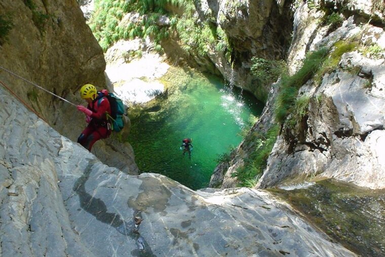 Canyoning, Chamonix / Mont Blanc Valley