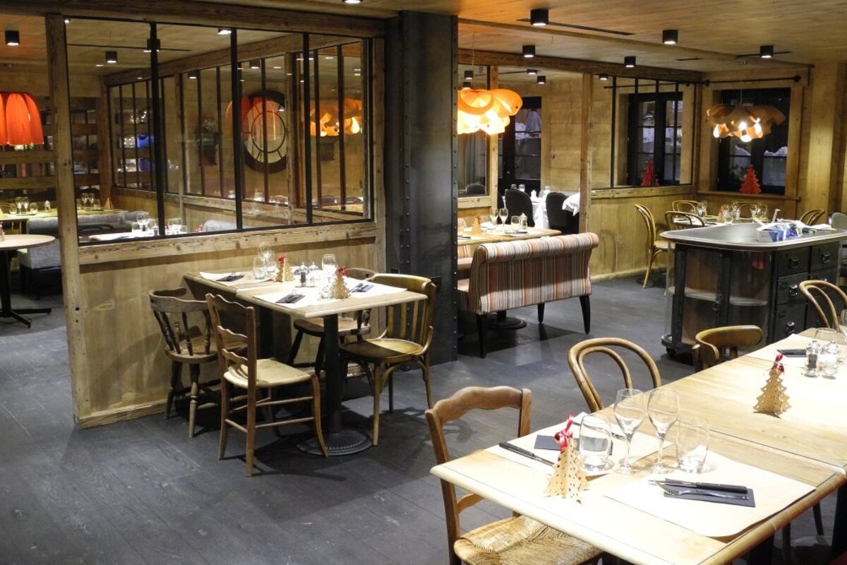 La Marmotte - La Tapiaz Hotel & Spa, Les Gets hotel restaurant