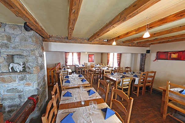 La Taiga Restaurant & Bar, Courchevel La Tania interior