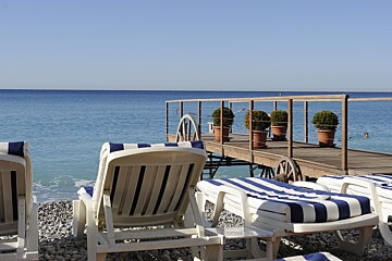 Ruhl Plage Beach Club, Nice beach