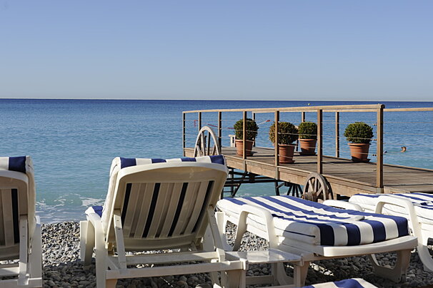 Ruhl Plage Beach Club, Nice beach