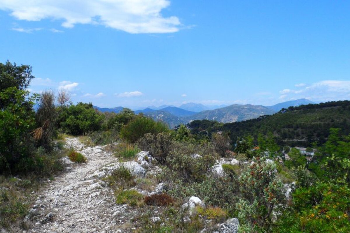 Eze to Mont Bastide Hike walking