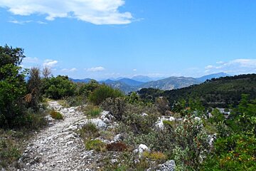 Eze to Mont Bastide Hike walking