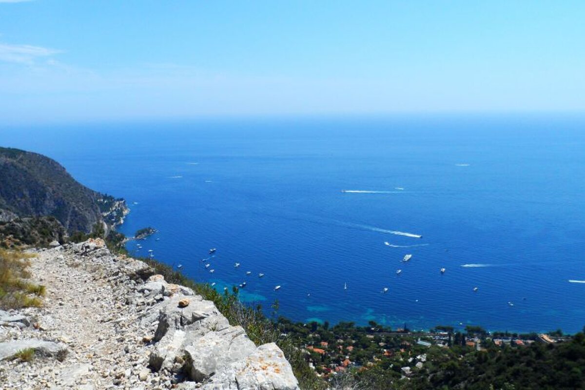 Eze to Mont Bastide Hike walking