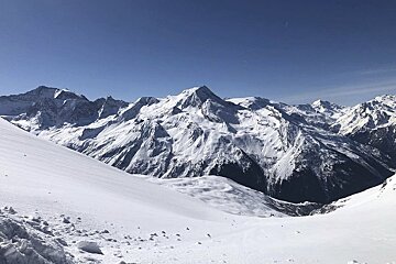 Current snow conditions La Plagne