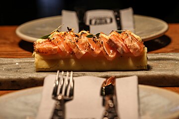 Salmon tapas at Ombu