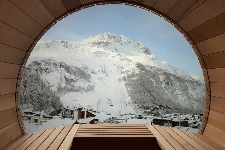 Avancher Hotel, Val d'Isere sauna