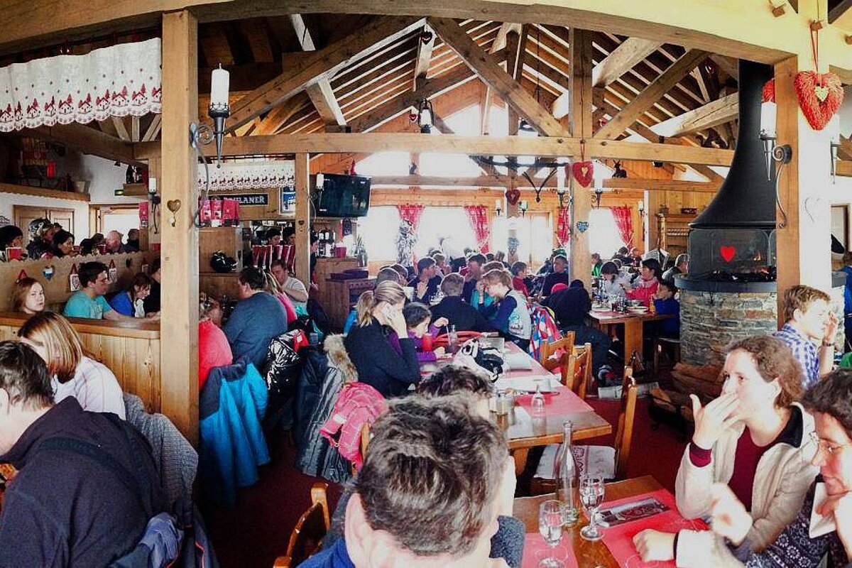 Le Grand Lac Restaurant, Les Menuires interior