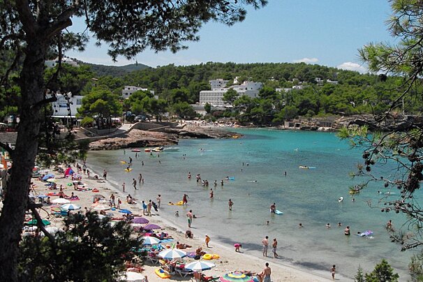 Portinatx beach resort, ibiza