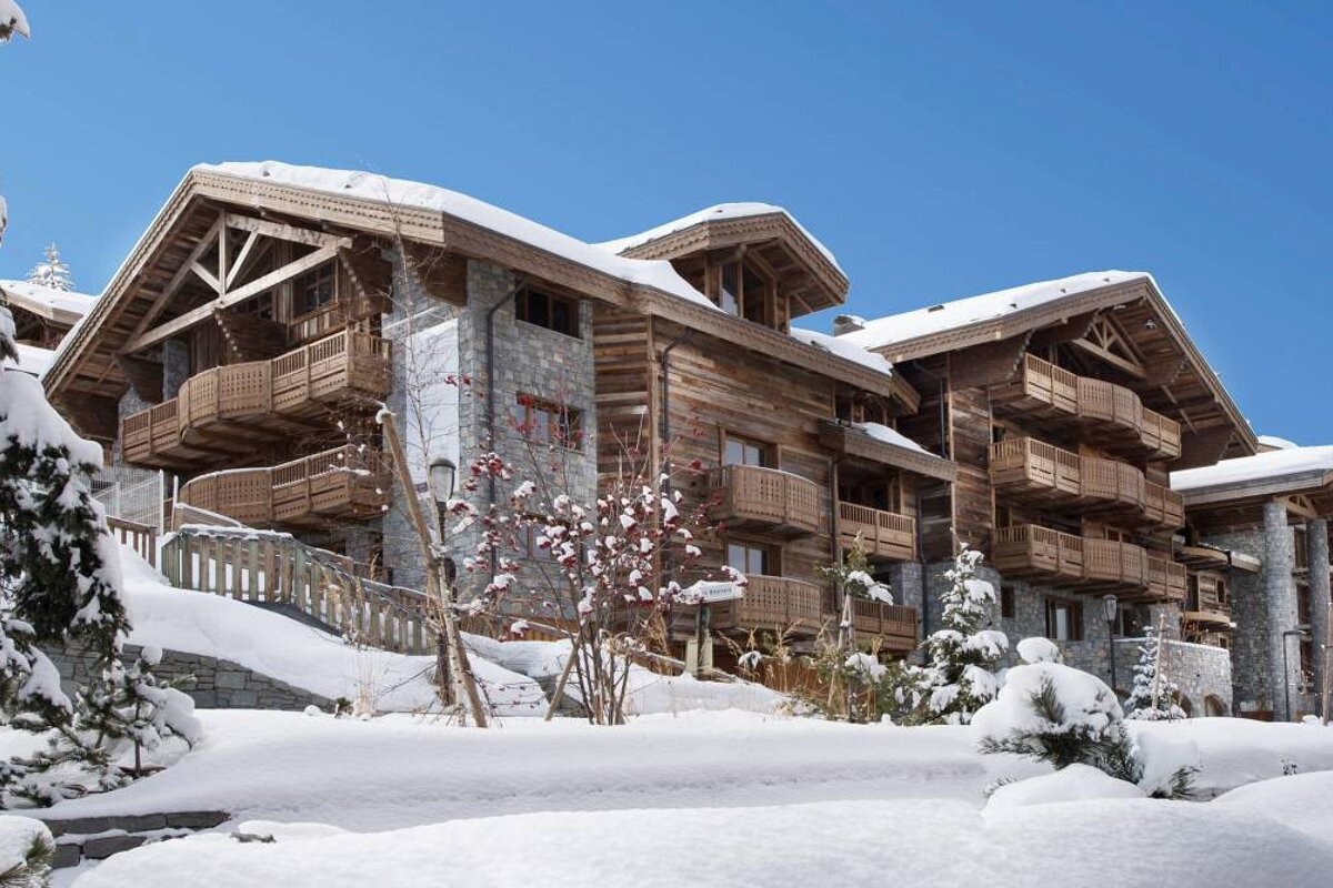 Six Senses E01 Apartment, Courchevel 1850 exterior