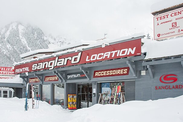 Skimium - Sanglard Sports Ski Hire, Argentiere exterior