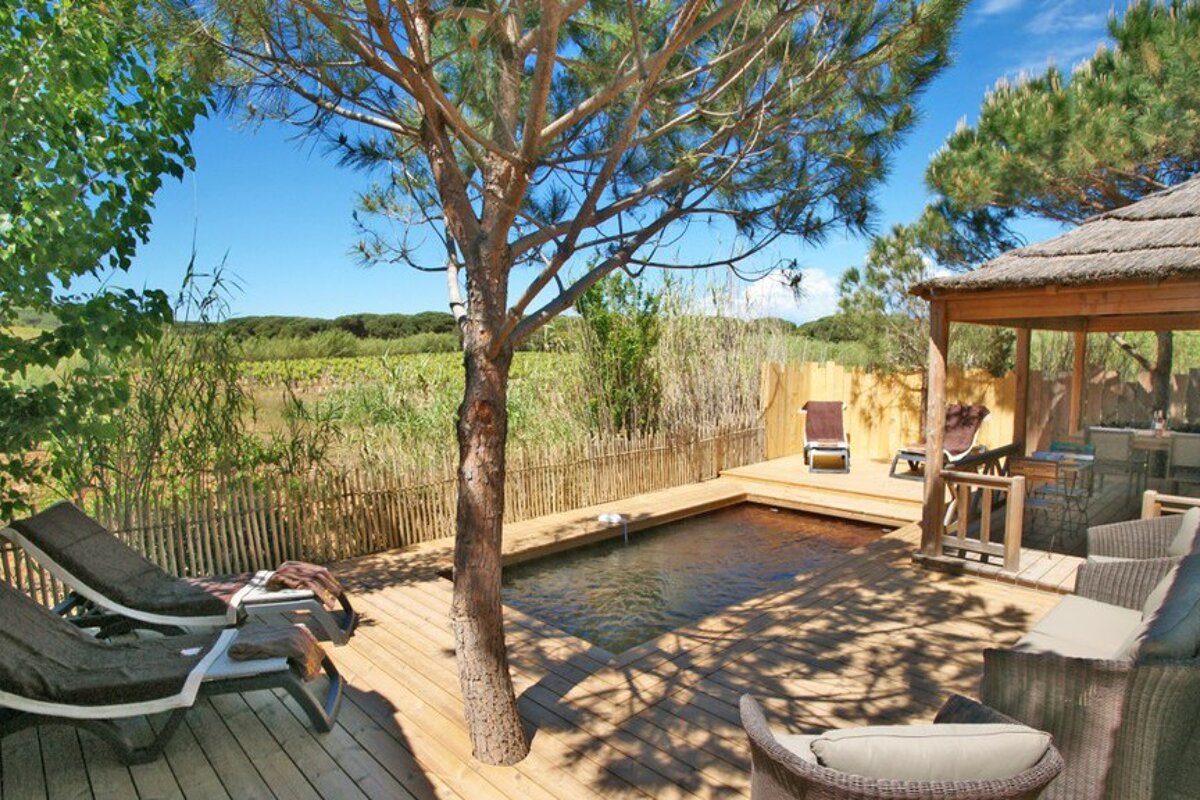 Kon Tiki Riviera Villages, Ramatuelle terrace