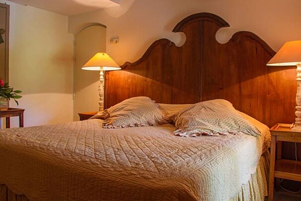 a picture of a hotel suite at Moulin de Lourmarin Hotel, Lourmarin