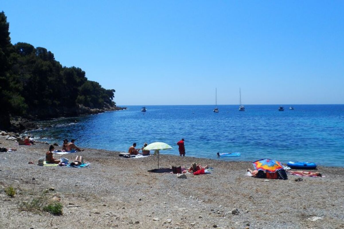 Plage des Fossettes, Cap Ferrat