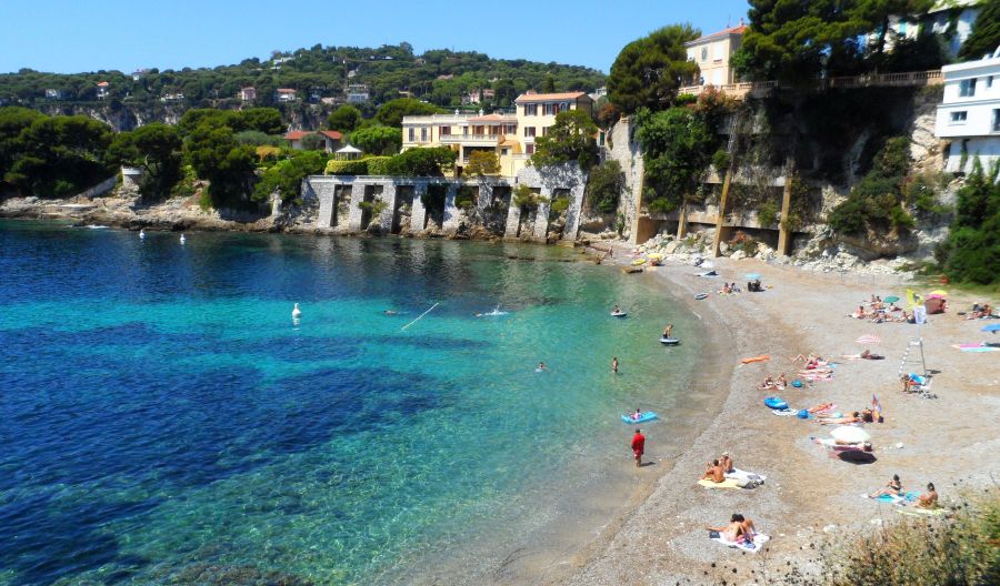 Beaches in best sale cap ferrat