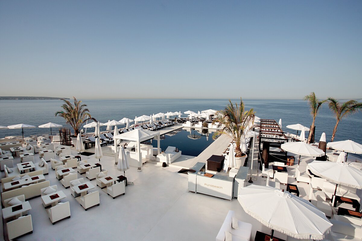 Purobeach Beach Club, Palma terrace