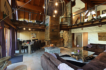 Purple Chalet, Les Menuires lounge