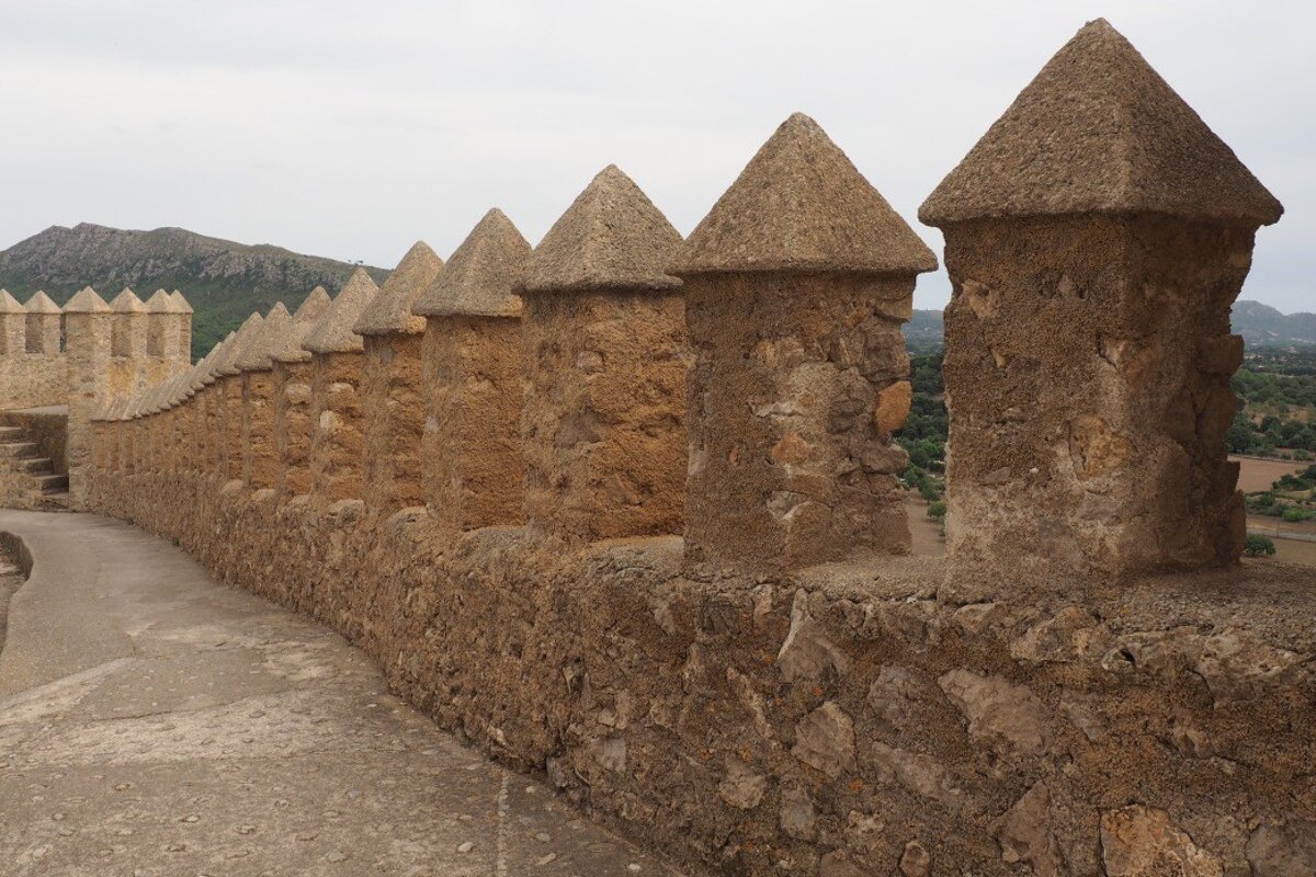 hilltop fortress of Arta Mallorca