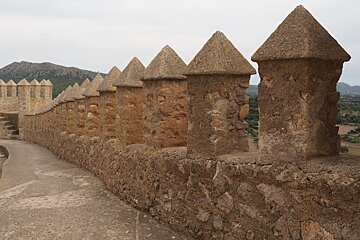 hilltop fortress of Arta Mallorca